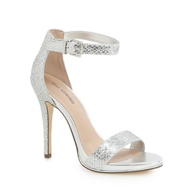 Call It Spring Silver 'Sheren' high sandals